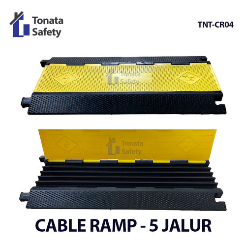 [EZO.1100419] Polisi Tidur Pelindung Kabel / Speed Bump Cable Ramp Protector 5 Line