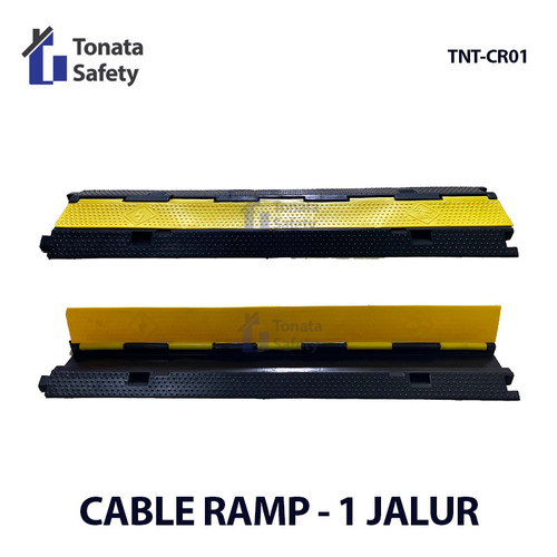 [EZO.1100422] Polisi Tidur Pelindung Kabel / Speed Bump Cable Ramp Protector 1 Line