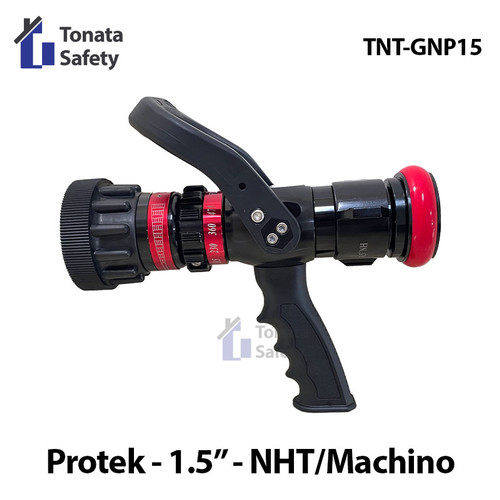[EZO.1100440] Fire Nozzle Gun Protek 1.5 Inch / Pistol Grip Pemadam 1.5" NHT Machino