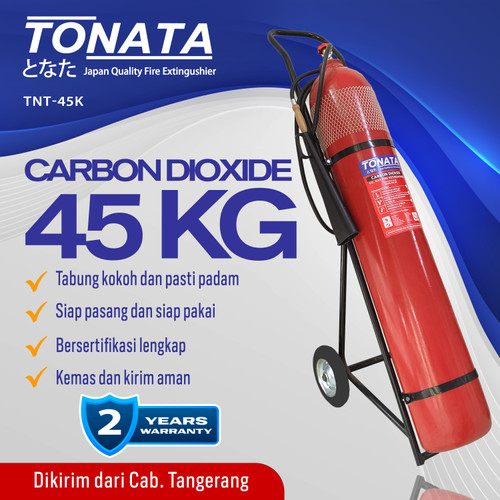 [EZO.1100456] APAR 45 KG Karbondioksida (CO2) TONATA / Set Komplit