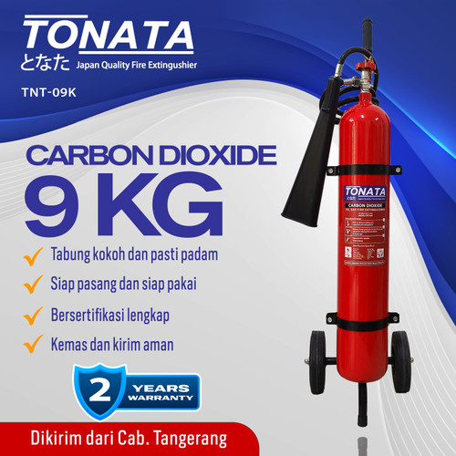 [EZO.1100499] APAR 9 KG Karbondioksida (CO2) TONATA / Set Komplit