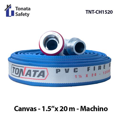 Fire Hose Canvas Tonata / Selang Pemadam 1.5" x 20m / 20 m