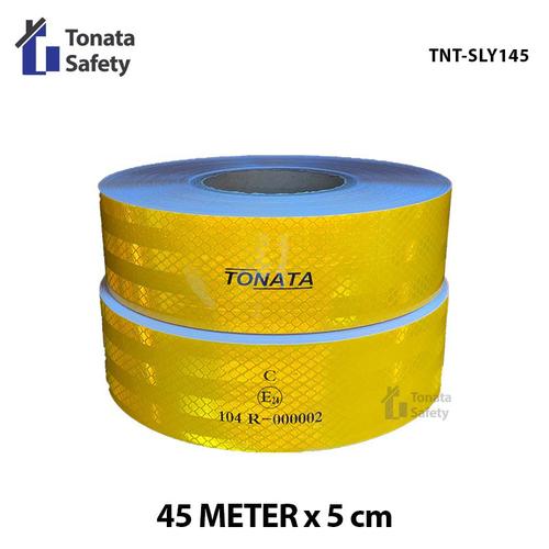 [EZO.1100516] Sticker Pemantul Cahaya  Scotlight Tonata  Kuning 45 meter