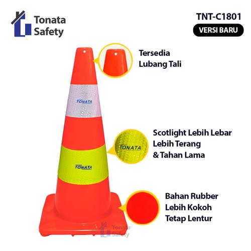 Safety Traffic Cone / Kerucut Lalu Lintas Tonata 1.8 Kg 1,8 Kg