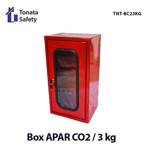 [EZO.1100560] Box APAR Karbondioksida 3 kg  Boks 3kg  Tempat Penyimpanan
