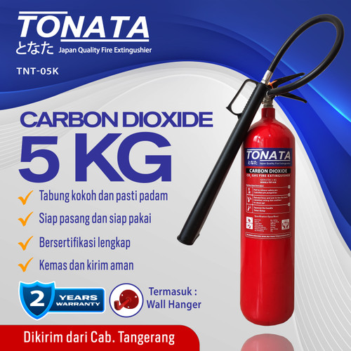 [EZO.1100604] APAR 5 KG Karbondioksida (CO2) TONATA / Set Komplit