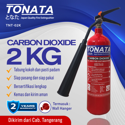 [EZO.1100606] APAR 2 KG Karbondioksida (CO2) TONATA / Set Komplit