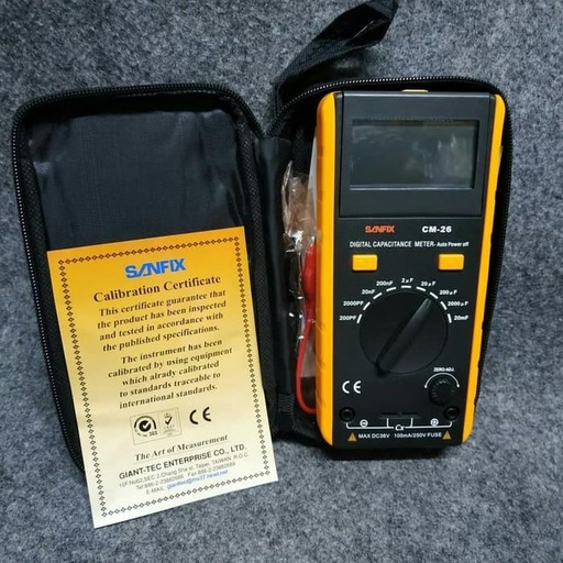 [EZR.1700580] Sanfix CM-26 Digital Capasitor Meter