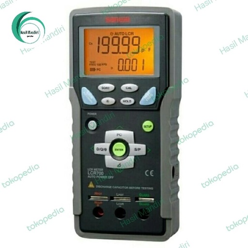 [EZR.1700421] Sanwa LCR700 Digital LCR Meter Sanwa LCR700 Murah Asli Original 100%