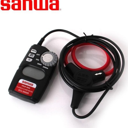 [EZR.1700370] Sanwa DCL3000R Digital Clamp Meter AC 3000A True RMS With Flexible CT