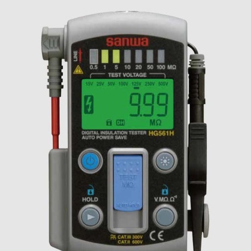 [EZR.1700228] Sanwa HG561H Pocket Digital Insulation Resistence Tester Sanwa Ori