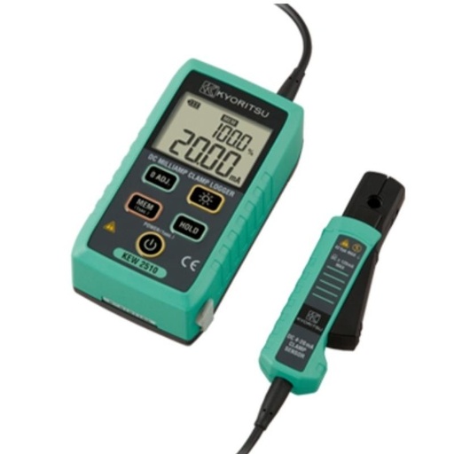 [EZR.1700376] Kyoritsu 2510 Digital DC Miliamp Clamp Logger Kyoritsu Original 100%