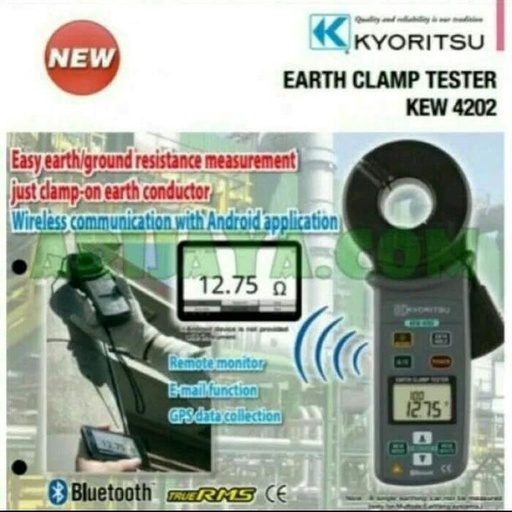 [EZR.1700647] Digital Earth Clamp Tester Kyoritsu 4202
