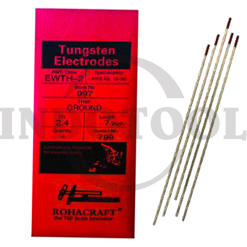 [EZM.5202642] 10 PCS TUNGSTEN ELECTRODE 1.6mm x 175mm ROHA