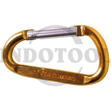 [EZM.5203353] 2 PCS CARABINER CLIMBING KUNING 8 x 80 / 2 PCS CARABINER YELLOW ROHA