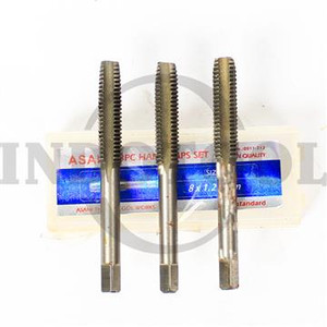 [EZM.5204348] 3 PCS MATA BOR PEMBUAT DRAT 8 x 1.25mm / 3 PCS HAND TAP SET