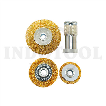 [EZM.5203945] 5 Pcs Sikat Kawat Brush Set Coated Wire LANGSOL