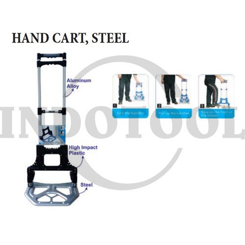 [EZM.5200847] ALAT ANGKUT BARANG KAP. 60KG / HAND CART STEEL 1000x394x406MM ROHA