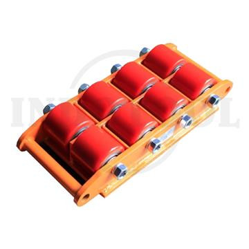 [EZM.5203411] Alat Pemindah Barang Roda Mati Kap. 12 Ton Skate Roller Fixed ROHA