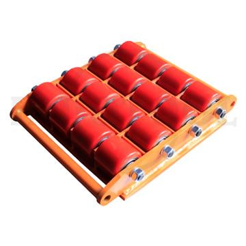 [EZM.5203408] Alat Pemindah Barang Roda Mati Kap. 24 Ton Skate Roller Fixed ROHA