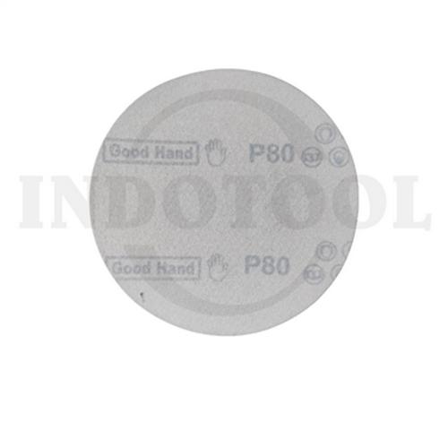 [EZM.5202205] AMPLAS BULAT 7" / VELCRO ABRASIVE DISC 7", GRIT 80 GOOD HAND
