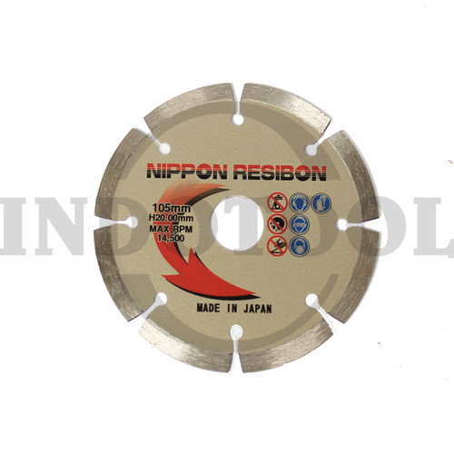 [EZM.5205341] BATU GERINDA POTONG 4" 105MM (DRY) DIAMOND WHEEL NIPPON RESIBON