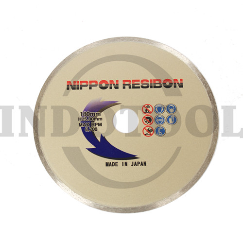 [EZM.5205339] BATU GERINDA POTONG 7" (WET / BASAH) / DIAMOND WHEEL NIPPON RESIBON