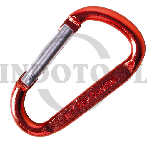 [EZM.5200468] CARABINER 2 PCS - MERAH 7X70 ROHA / KARABINER / GANTUNGAN / PENGAIT