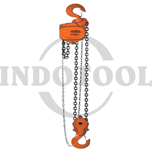 [EZM.5200221] CHAIN BLOCK 1.5 TON X 3 MTR / TAKEL KATROL / KEREKAN VITAL