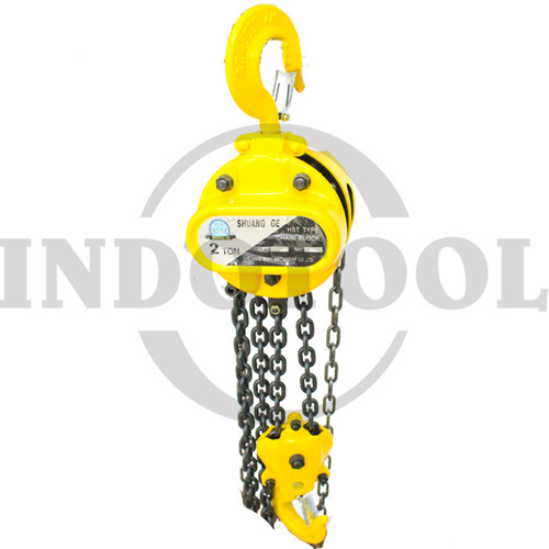 [EZM.5200460] CHAIN BLOCK HS-T, 2T x 3M SHUANG GE