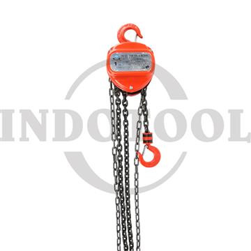[EZM.5203290] CHAIN BLOCK, TAKEL KATROL KEREKAN HS-C, 1T x 3M/ CHAIN BLOCK SHUANG GE