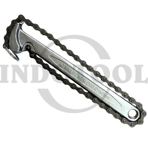 [EZM.5205633] CHAIN PIPE WRENCH 230 MM / KUNCI OIL FILTER RANTAI 230MM MAXPOWER