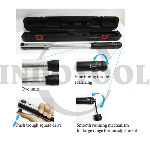 [EZM.5205453] CLASSIC TORQUE WRENCH PRO-100 3/8" 2-10 NM / KUNCI MOMEN TOR MAXPRO