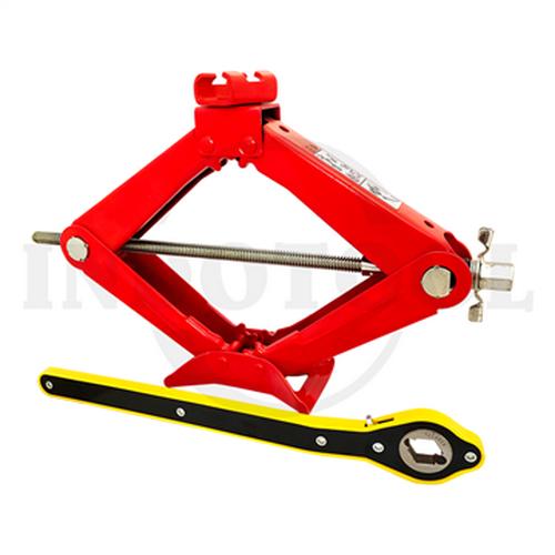 [EZM.5201388] Dongkrak Jembatan 2 Ton / Scissors Jack With Ratchet Wrench 2T Maxpro