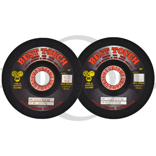 FLEXIBLE BEST TOUCH GC 120 UK. 4" X 2 MM NIPPON RESIBON