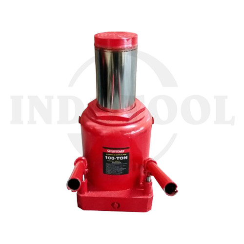 [EZM.5205376] HYDRAULIC BOTTLE JACK (WOODEN CRATE) 100 TON / DONGKRAK BOTOL MAXPOWER