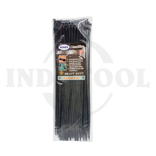 [EZM.5204633] KABEL TIS / CABLE TIES NYLON, BLACK 3.6 x 250mm MORRIS
