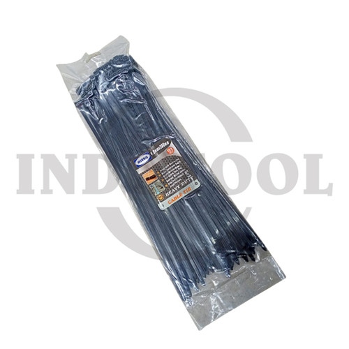[EZM.5205045] KABEL TIS / CABLE TIES NYLON, BLACK 4.8 x 300MM MORRIS