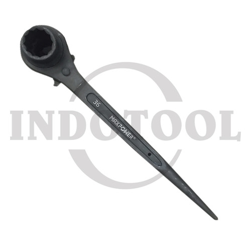 [EZM.5201172] KUNCI RING RACHET 32 X 36MM SKAFOLDING /DOUBLE RATCHET WRENCH MAXPOWER