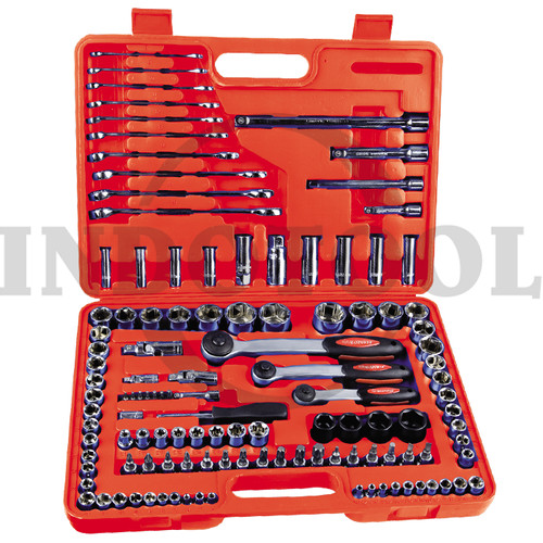 [EZM.5201337] KUNCI SOCKET SET / KUNCI SOK SET 1/4", 3/8", 1/2" 120 PCS 6 PT