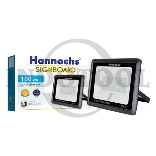 [EZM.5204792] LED FLOOD LIGHT SIGNBOARD, WHITE 100W HANNOCHS