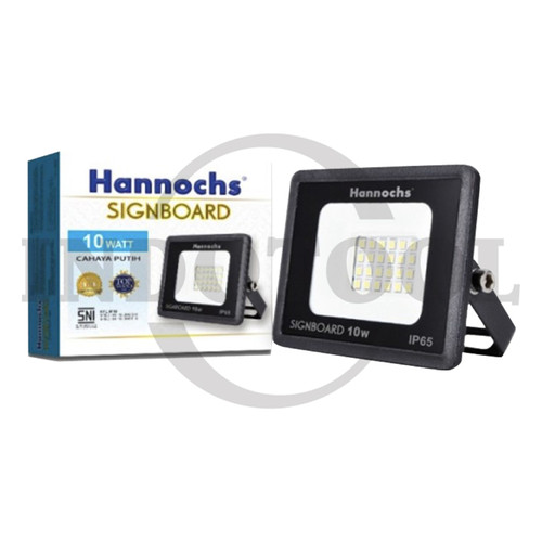 [EZM.5201447] LED FLOOD LIGHT SIGNBOARD, WHITE 10W HANNOCHS