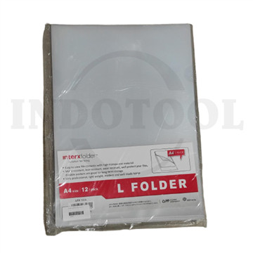 [EZM.5204339] MAP BENING / MAP PLASTIK / CLEAR SLEEVES A4 INTER-X