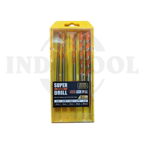 [EZM.5204391] MATA BOR SET 5 PCS MASONRY SUPER DRILL BIT SET ROHA
