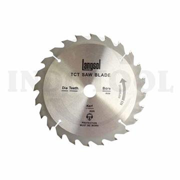 [EZM.5204476] MATA GERGAJI POTONG KAYU 7 INCH - TCT SAW BLADE 7"X60T - LANGSOL