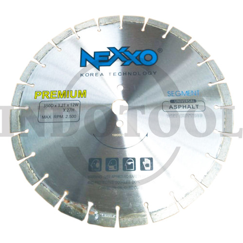 [EZM.5205928] MATA GERINDA / SAW BLADE FOR ASPHALT 14" (350D x 3.2T x 10W) NEXXO