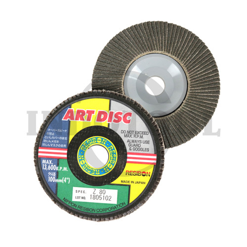 [EZM.5205346] MATA GERINDA AMPLAS SUSUN 4" / FLAP DISC, ART DISC Z-60 NIPPON RESIBON