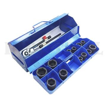 [EZM.5203961] Mata Sock 17 Pcs 3/4" DR Impact Socket 6PT Tool Set MK-015 MAXPOWER