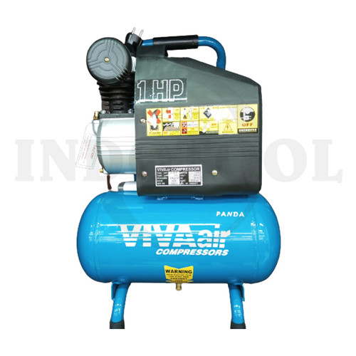 [EZM.5205184] MESIN KOMPRESOR ANGIN / COMPRESSOR D-DRIVEN PANDA VI-1010 1HP 10L VIVA
