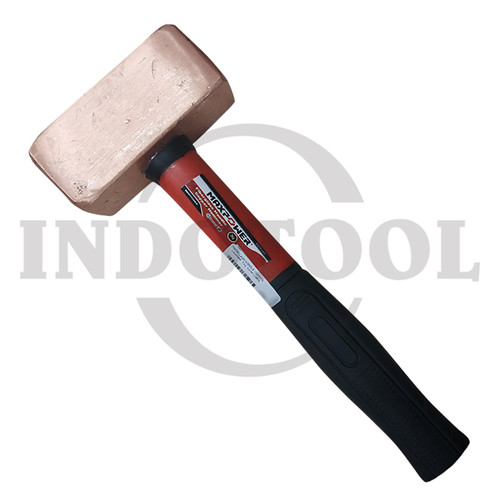 [EZM.5204862] PALU TEMBAGA 2 kg MAXPOWER / FIBERGLASS HANDLE COPPER HAMMER